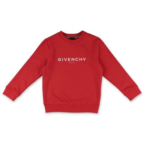 Givenchy Felpa Rossa In Cotone 